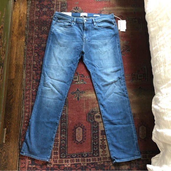 NWT Frame L’Homme Slim Fit size 36 in Bradbury Wash - Picture 1 of 6
